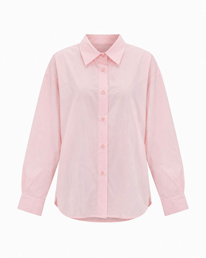 AGUSTCLOUD Basic Shirts pink