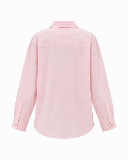 AGUSTCLOUD Basic Shirts pink