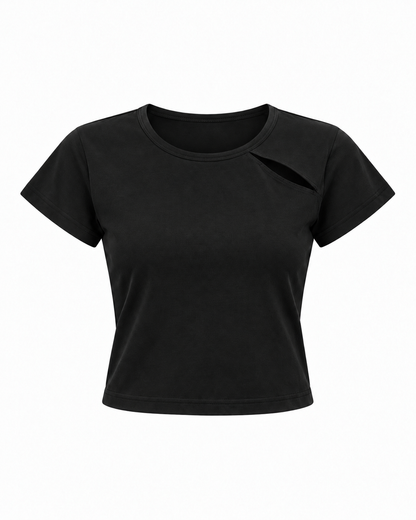 Baby top - black