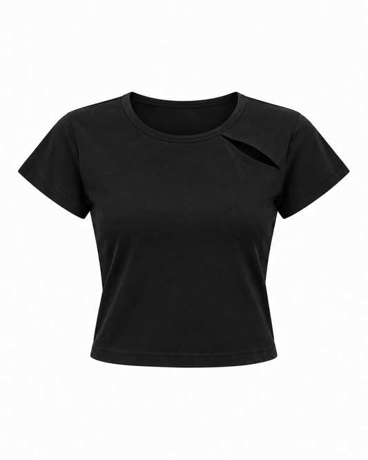 Baby top - black