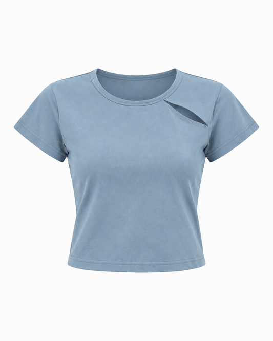 Baby top - DustyBlue