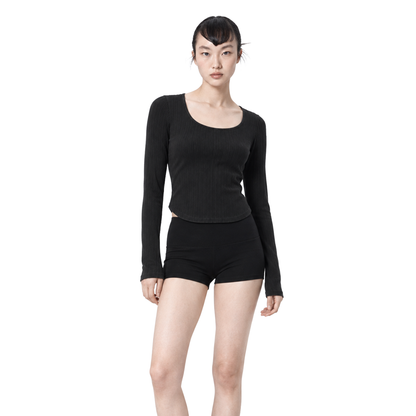 Easy Sports Top - Black