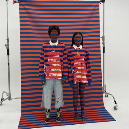 Yumi Striped LS Polo